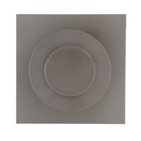 Static Vent - Round Back Roof Vent | Model RBV-3-C2 | 3" Diameter | 2" Tall Collar | Flat Flange | 7 Sq. In. NFA