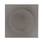 Static Vent - Round Back Roof Vent | Model RBV-3-C2 | 3" Diameter | 2" Tall Collar | Flat Flange | 7 Sq. In. NFA
