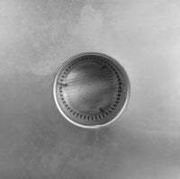 Static Vent - Round Back Roof Vent | Model RBV - 3 - C2 | 3" Diameter | 2" Tall Collar | Flat Flange | 7 Sq. In. NFA - Active Ventilation Products