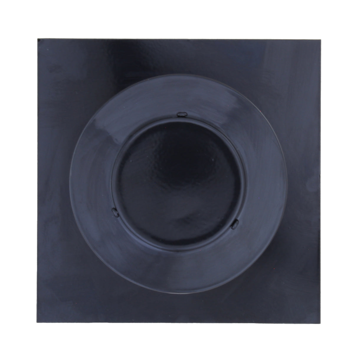 Static Vents - Round Back Roof Vent | 3" Diameter | 4" Tall Collar | Flat Flange | 7 Sq. In. NFA