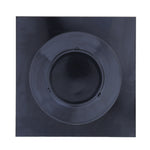 Static Vents - Round Back Roof Vent | 3" Diameter | 4" Tall Collar | Flat Flange | 7 Sq. In. NFA