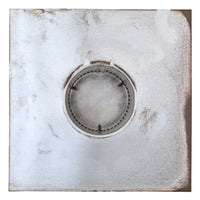Static Vents - Round Back Roof Vent | 3" Diameter | 4" Tall Collar | Flat Flange | 7 Sq. In. NFA