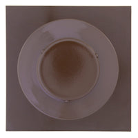 Static Vents - Round Back Roof Vent | 3" Diameter | 4" Tall Collar | Flat Flange | 7 Sq. In. NFA