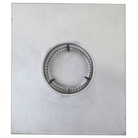 Round Back Roof Vent for SM-Rib Panel | 3" Diameter | 4" Collar | Round Back Roof Vent | 7 Sq. In. NFA