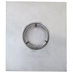 Round Back Roof Vent for SM-Rib Panel | 3" Diameter | 4" Collar | Round Back Roof Vent | 7 Sq. In. NFA