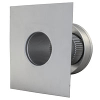 Round Back Roof Vent for SM-Rib Panel | 3" Diameter | 4" Collar | Round Back Roof Vent | 7 Sq. In. NFA