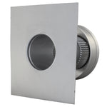 Round Back Roof Vent for SM-Rib Panel | 3" Diameter | 4" Collar | Round Back Roof Vent | 7 Sq. In. NFA