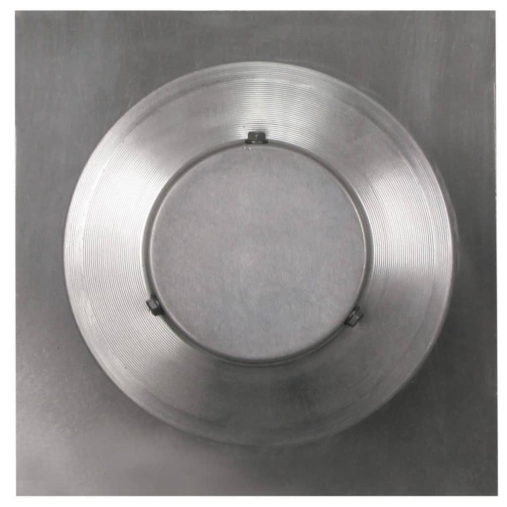 Model RBV-3-C4-TP | Round Back Vent |  3" Diameter | 4" Tall Collar  | Tail Pipe