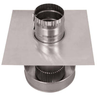 Model RBV - 3 - C4 - TP | Round Back Vent | 3" Diameter | 4" Tall Collar | Tail Pipe - Active Ventilation Products
