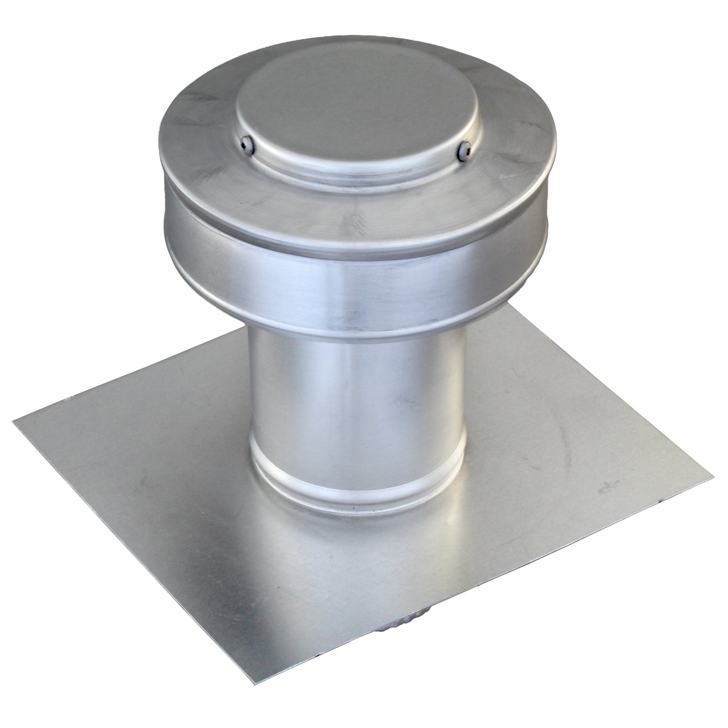 Round Back Roof Jack for SM-Rib Panel | 3" Diameter | 4" Tall Collar | Metal Roof