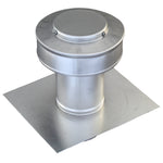 Round Back Roof Jack for SM-Rib Panel | 3" Diameter | 4" Tall Collar | Metal Roof