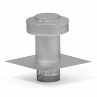Model RBV - 3 - C4 - TP | Round Back Vent | 3" Diameter | 4" Tall Collar | Tail Pipe - Active Ventilation Products