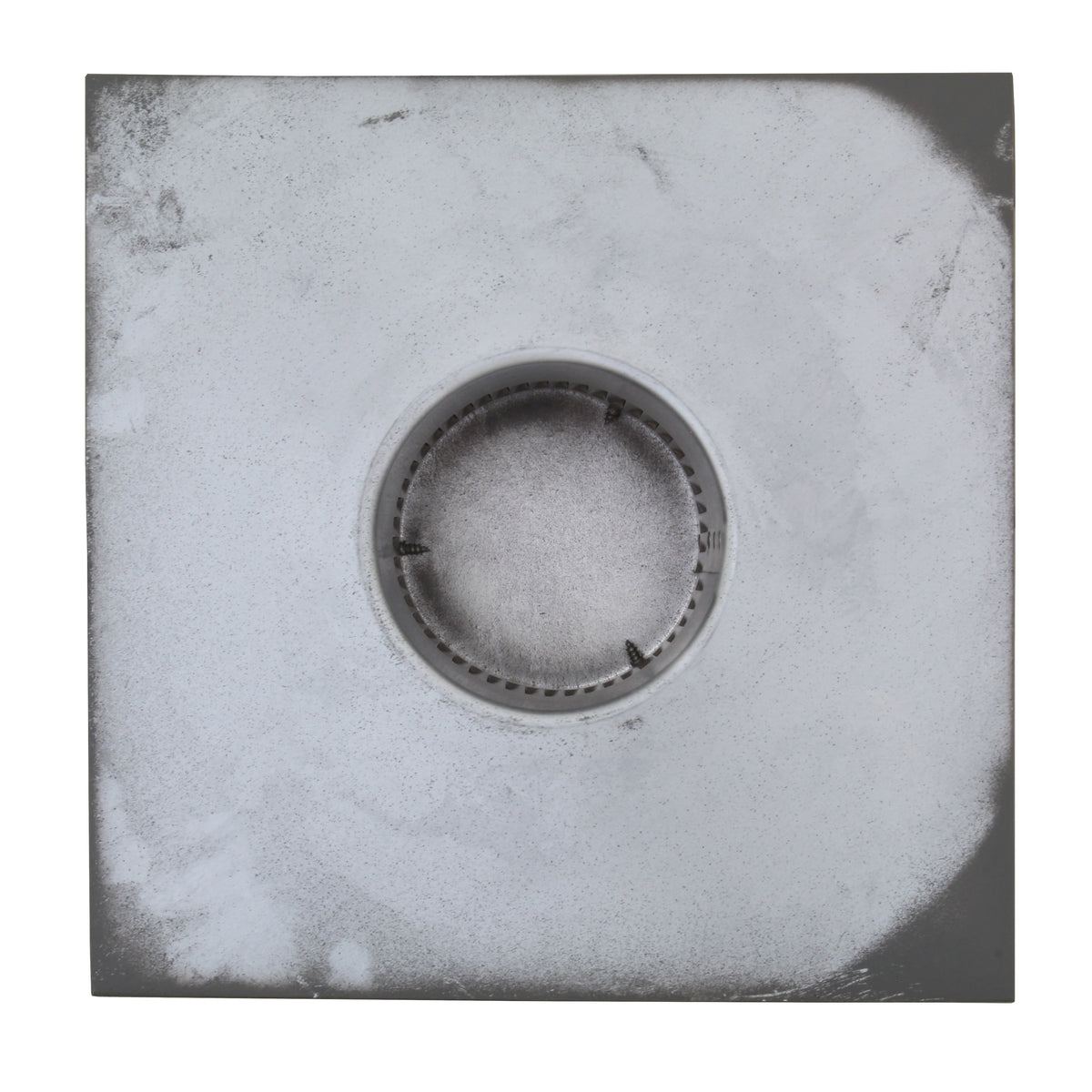 Static Vents - Round Back Roof Vent | 3" Diameter | 4" Tall Collar | Flat Flange | 7 Sq. In. NFA