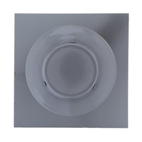 Static Vents - Round Back Roof Vent | 3" Diameter | 4" Tall Collar | Flat Flange | 7 Sq. In. NFA