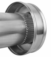Static Vent - Round Back Roof Vent | 3" Diameter | 4" Tall Collar | Flat Flange | 7 Sq. In. NFA - Active Ventilation Products