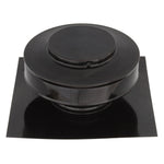 Static Vents - Round Back Roof Vent | 4" Diameter | 2" Tall Collar | Flat Flange | 12 Sq. In. NFA