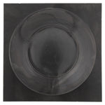 Static Vents - Round Back Roof Vent | 4" Diameter | 2" Tall Collar | Flat Flange | 12 Sq. In. NFA