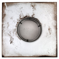 Static Vents - Round Back Roof Vent | 4" Diameter | 2" Tall Collar | Flat Flange | 12 Sq. In. NFA