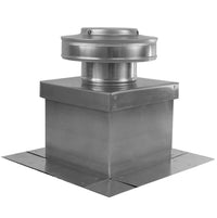 Insulated Square Roof Curb for 4" Diameter Vent | 6" high walls - Active Ventilation Products