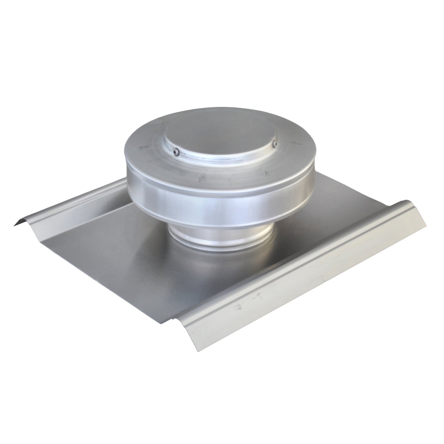 Round Back Roof Jack for SM-Rib Panel | 4" Diameter | 2" Tall Collar | Metal Roof