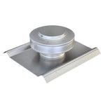 Round Back Roof Jack for SM-Rib Panel | 4" Diameter | 2" Tall Collar | Metal Roof