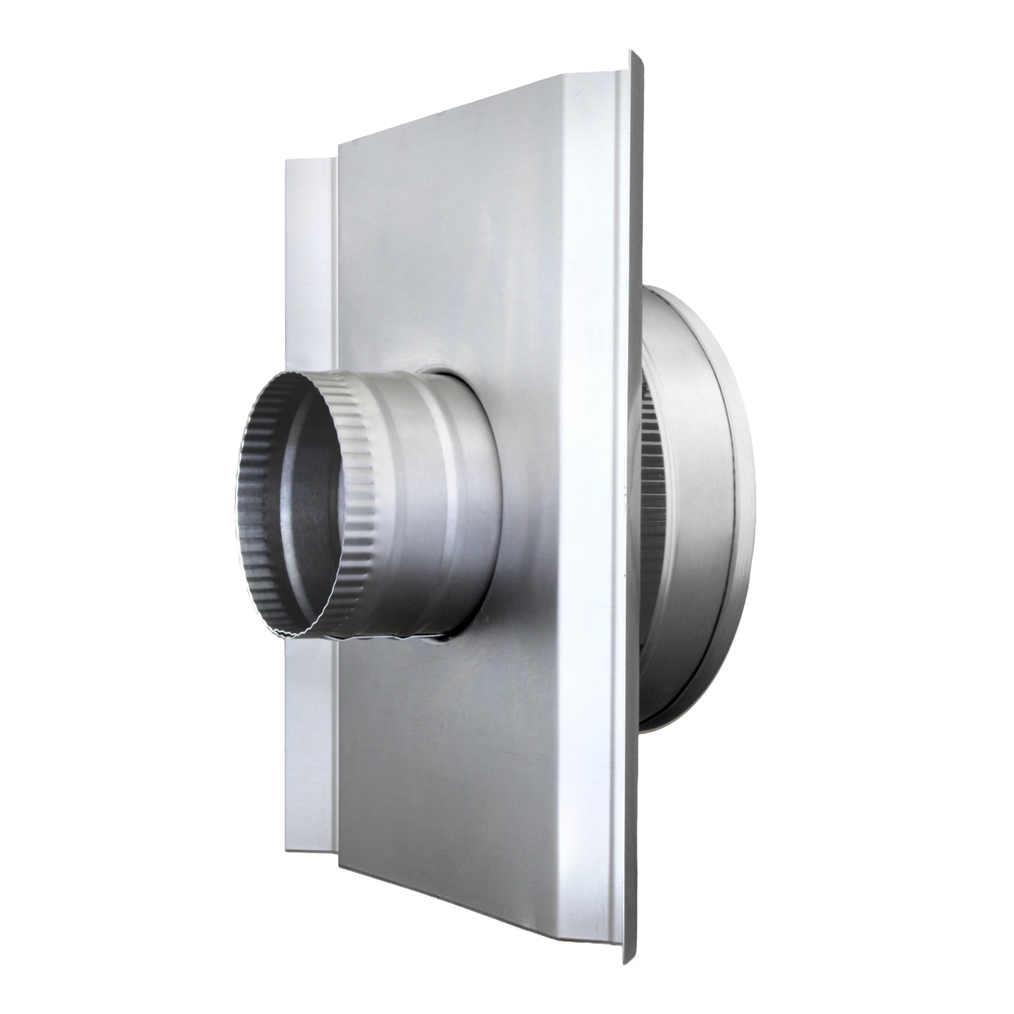 Round Back Roof Jack for SM-Rib Panel | 4" Diameter | 2" Tall Collar | Metal Roof