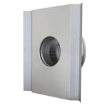 Round Back Roof Vent for SM-Rib Panel | 4" Diameter | 2" Tall Collar | Metal Roof | 12 Sq. In. NFA