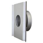 Round Back Roof Vent for SM-Rib Panel | 4" Diameter | 2" Tall Collar | Metal Roof | 12 Sq. In. NFA