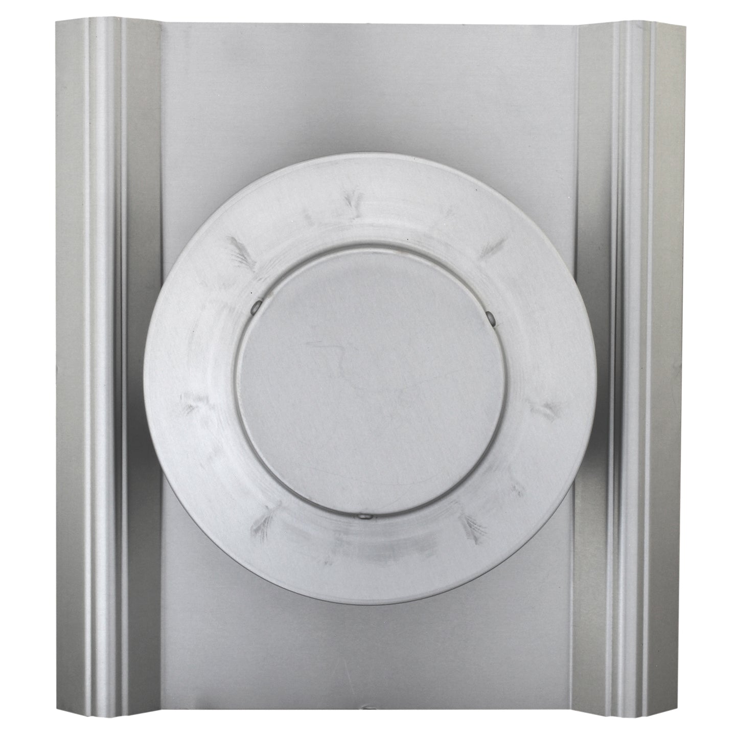 Round Back Roof Vent for SM-Rib Panel | 4" Diameter | 2" Tall Collar | Metal Roof | 12 Sq. In. NFA