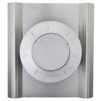 Round Back Roof Vent for SM-Rib Panel | 4" Diameter | 2" Tall Collar | Metal Roof | 12 Sq. In. NFA