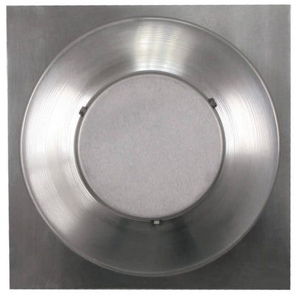 Model RBV-4-C2-TP | Round Back Vent |  4" Diameter | 2" Tall Collar  | Tail Pipe