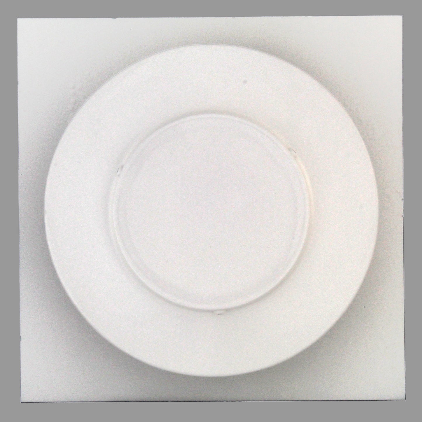 Static Vents - Round Back Roof Vent | 4" Diameter | 2" Tall Collar | Flat Flange | 12 Sq. In. NFA