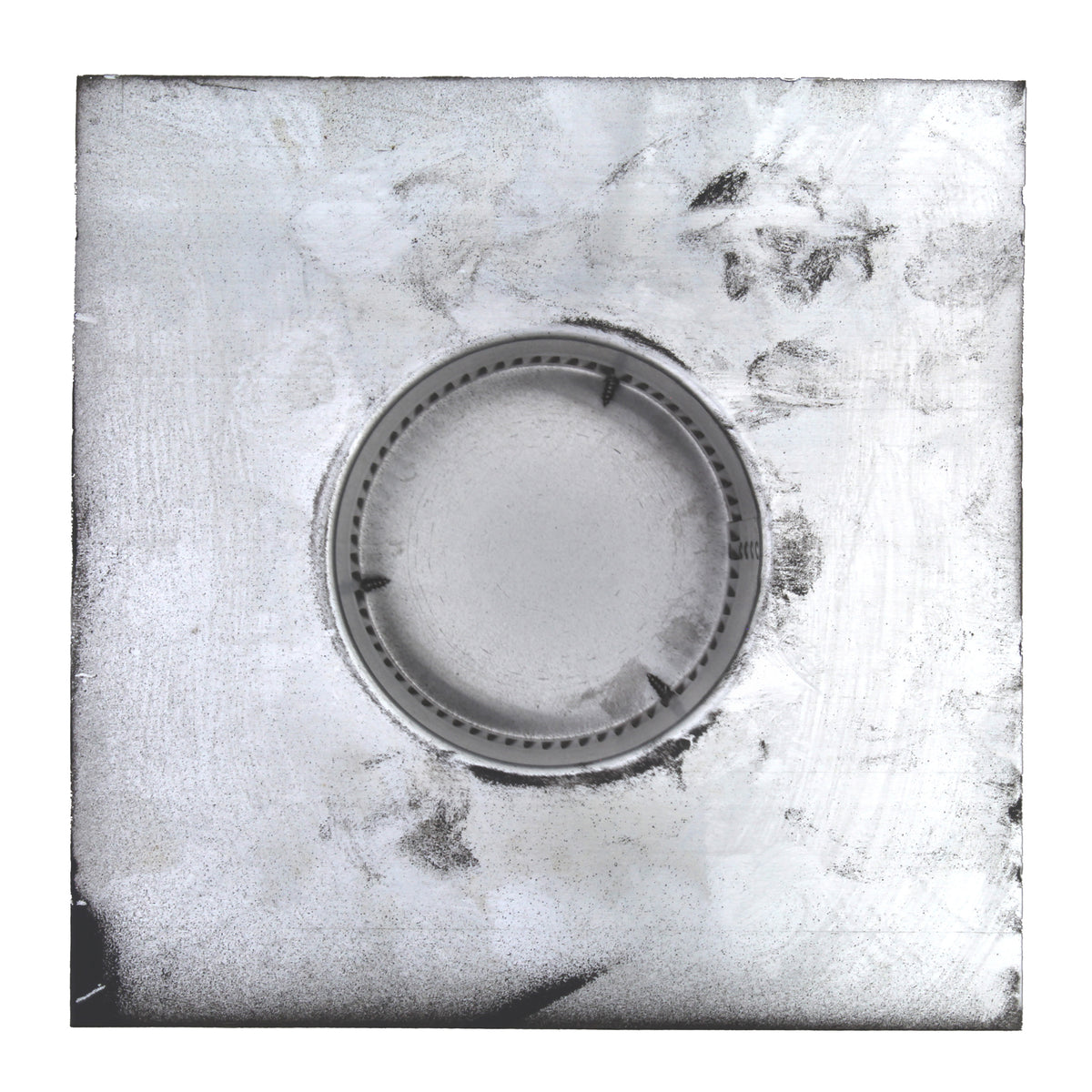Static Vents - Round Back Roof Vent | 4" Diameter | 4" Tall Collar | Flat Flange | 12 Sq. In. NFA