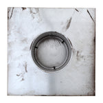 Static Vents - Round Back Roof Vent | 4" Diameter | 4" Tall Collar | Flat Flange | 12 Sq. In. NFA