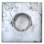 Static Vents - Round Back Roof Vent | 4" Diameter | 4" Tall Collar | Flat Flange | 12 Sq. In. NFA