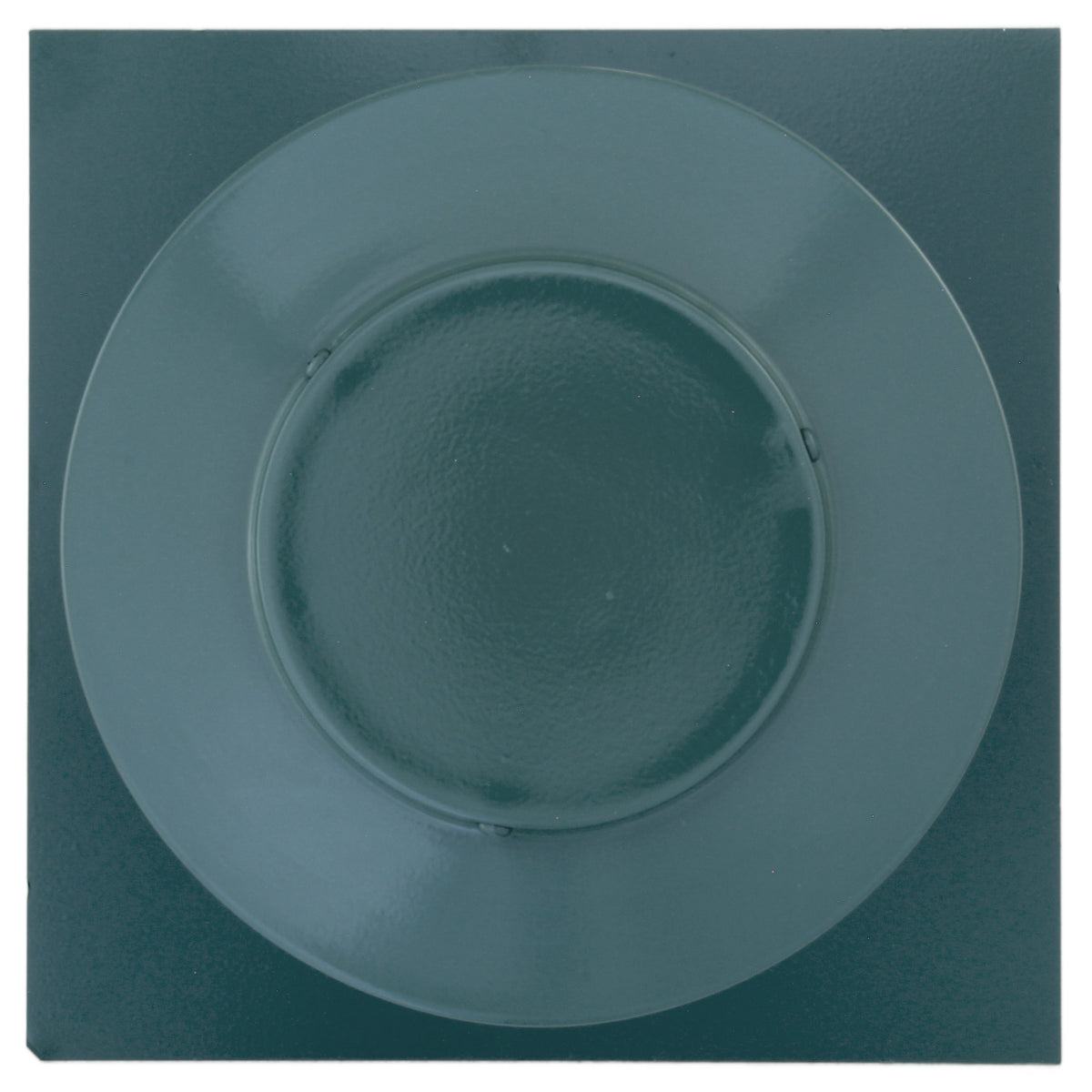Static Vents - Round Back Roof Vent | 4" Diameter | 4" Tall Collar | Flat Flange | 12 Sq. In. NFA