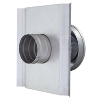 Round Back Roof Jack for SM-Rib Panel | 4" Diameter | 4" Tall Collar | Metal Roof