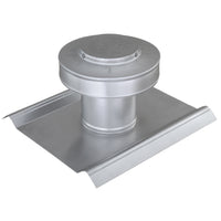 Round Back Roof Jack for SM-Rib Panel | 4" Diameter | 4" Tall Collar | Metal Roof