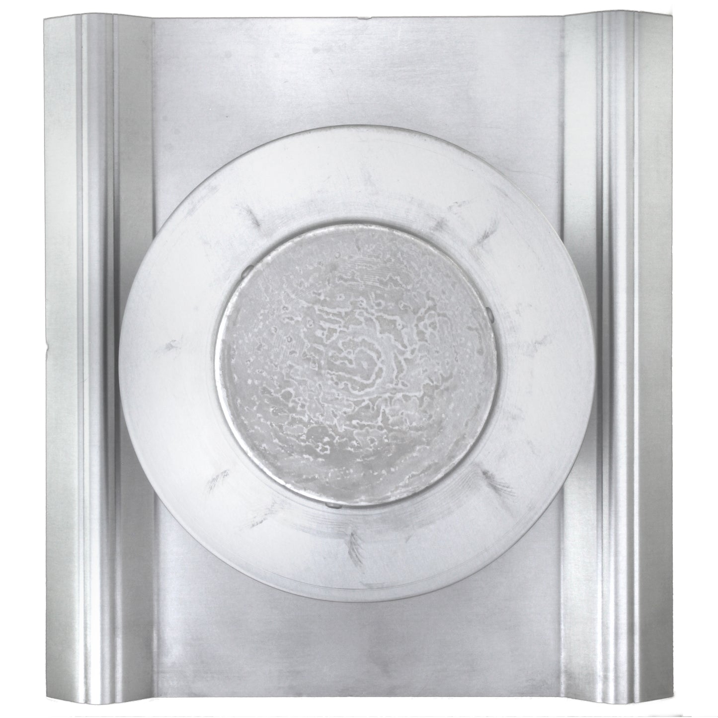 Round Back Roof Jack for SM-Rib Panel | 4" Diameter | 4" Tall Collar | Metal Roof