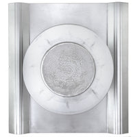 Round Back Roof Jack for SM-Rib Panel | 4" Diameter | 4" Tall Collar | Metal Roof