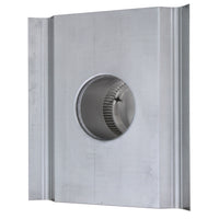 Round Back Roof Vent for SM-Rib Panel | 4" Diameter | 4" Collar | Round Back Roof Vent for Metal Roofs | 12 Sq. In. NFA