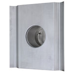 Round Back Roof Vent for SM-Rib Panel | 4" Diameter | 4" Collar | Round Back Roof Vent for Metal Roofs | 12 Sq. In. NFA