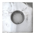 Static Vents - Round Back Roof Vent | 4" Diameter | 4" Tall Collar | Flat Flange | 12 Sq. In. NFA
