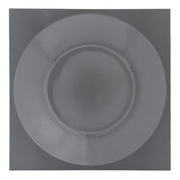Static Vents - Round Back Roof Vent | 4" Diameter | 4" Tall Collar | Flat Flange | 12 Sq. In. NFA