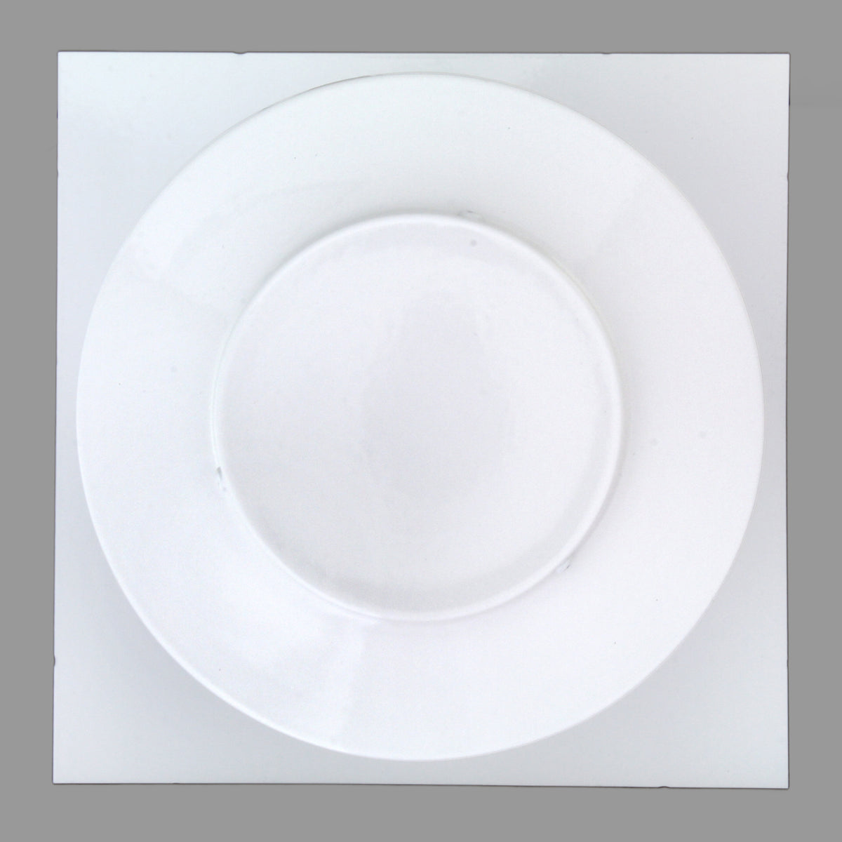 Static Vents - Round Back Roof Vent | 4" Diameter | 4" Tall Collar | Flat Flange | 12 Sq. In. NFA