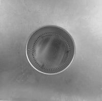 Static Vent - Round Back Roof Vent | 4" Diameter | 4" Tall Collar | Flat Flange | 12 Sq. In. NFA - Active Ventilation Products