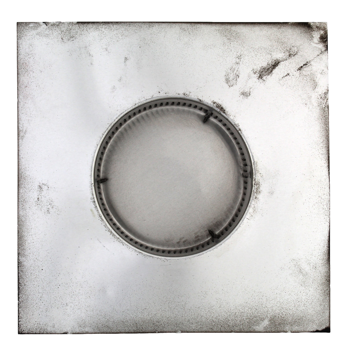 Static Vents - Round Back Roof Vent | 5" Diameter | 2" Tall Collar | Flat Flange | 19 Sq. In. NFA