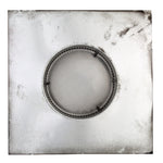 Static Vents - Round Back Roof Vent | 5" Diameter | 2" Tall Collar | Flat Flange | 19 Sq. In. NFA
