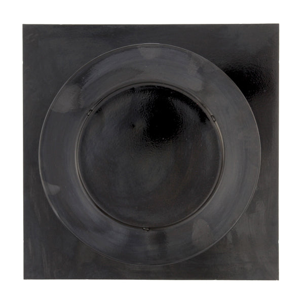 Static Vents - Round Back Roof Vent | 5" Diameter | 2" Tall Collar | Flat Flange | 19 Sq. In. NFA | Top View