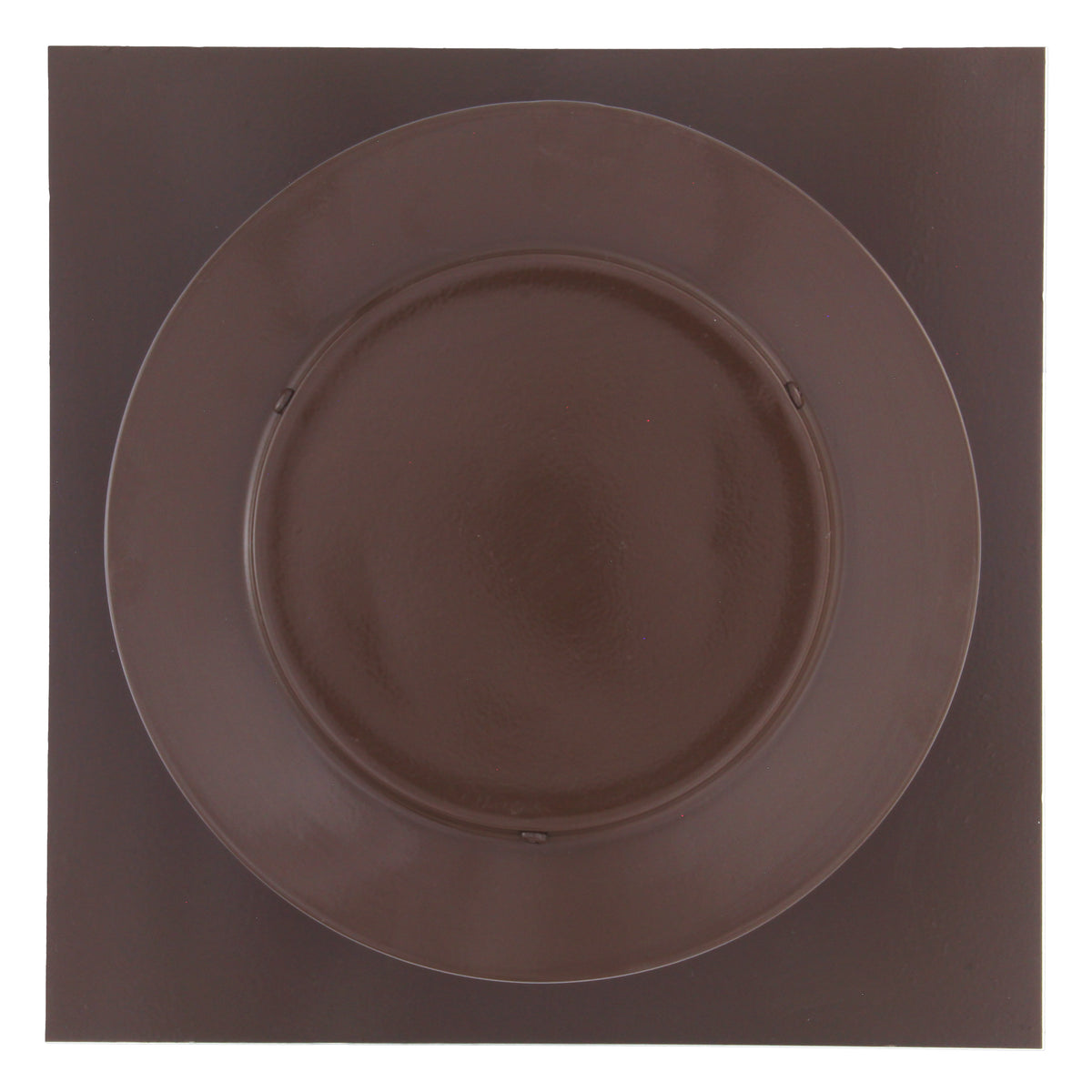 Static Vents - Round Back Roof Vent | 5" Diameter | 2" Tall Collar | Flat Flange | 19 Sq. In. NFA